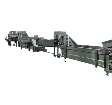 automatic shrimp deheading processing line